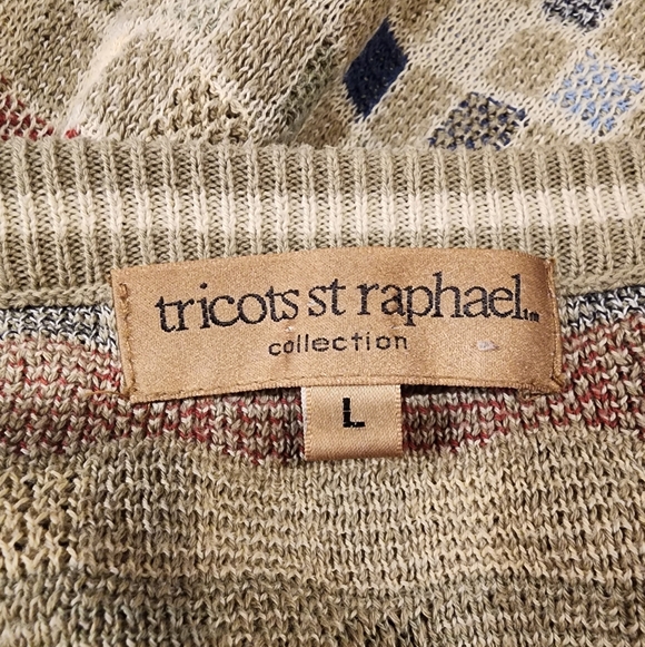 Tricots St Raphael Multicolor Patterned Sweater - Picture 6 of 6